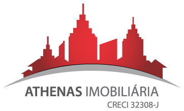 Logotipo Athenas Imobiliária