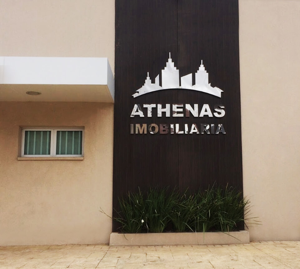 Fachada Athenas Imobiliária